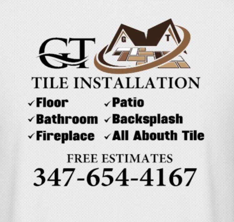 GT Tile Installation Business Card